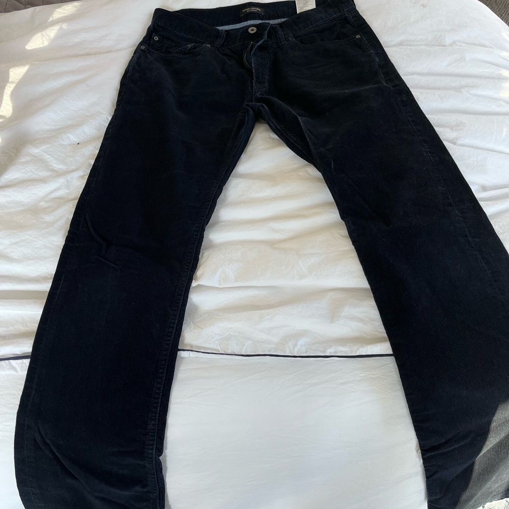 Banana Republic Men’s corduroy pants size 33/34